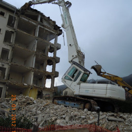 Demolizione speciale - L'Aquila: Palazzina Marinelli 3