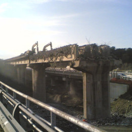 Demolizione edile Cavalcavia G.R.A. 3