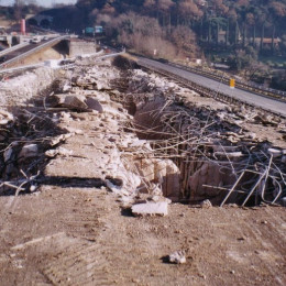 Demolizione edile Cavalcavia G.R.A. 2