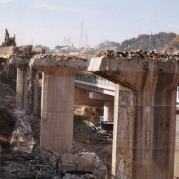 Demolizione edile Cavalcavia G.R.A. 3