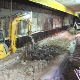 Ditta lavori edili Roma: Linea C Metro - Stazione Malatesta 2
