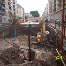 Demolizioni edili - Linea C Metro Roma - S.Giovanni 3