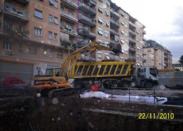 Demolizioni edili - Linea C Metro Roma - S.Giovanni 4
