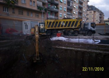 Demolizioni edili - Linea C Metro Roma - S.Giovanni 5
