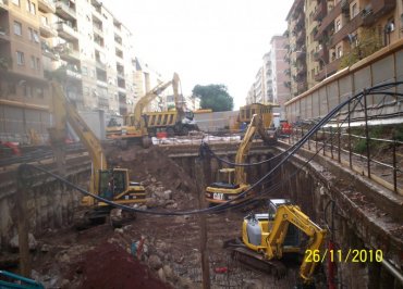 Demolizioni edili - Linea C Metro Roma - S.Giovanni 7