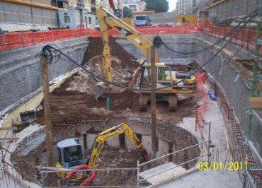 Demolizioni edili - Linea C Metro Roma - S.Giovanni 16