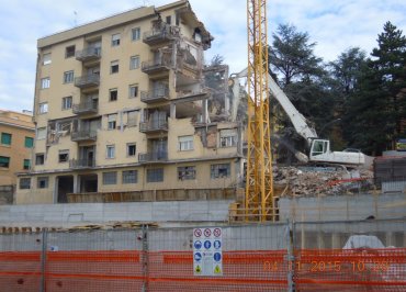 Demolizione edile L'Aquila: Via Castiglione 2