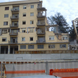 Demolizione edile L'Aquila: Via Castiglione 3