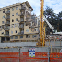 Demolizione edile L'Aquila: Via Castiglione 4