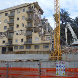 Demolizione edile L'Aquila: Via Castiglione 1