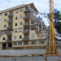 Demolizione edile L'Aquila: Via Castiglione 2