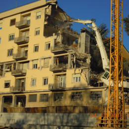 Demolizione edile L'Aquila: Via Castiglione 3