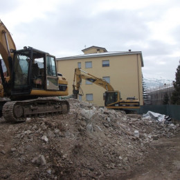 Demolizione edile - L'Aquila: Via degli Orsini 3